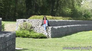 teen-year-mature beurette anna dates a bro she seen on Tinder,