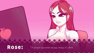 Making Out Therapy - Lesbo Professor Becoming a Hoe