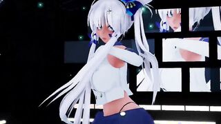 【MMD R-eighteen SEX DANCE】INTENSE SEX Erotic BOMBSHELL WHITE NAUGHTY激しいセックス[MMD R-18]
