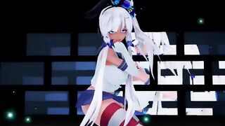 【MMD R-eighteen SEX DANCE】INTENSE SEX Erotic BOMBSHELL WHITE NAUGHTY激しいセックス[MMD R-18]