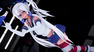 【MMD R-eighteen SEX DANCE】INTENSE SEX Erotic BOMBSHELL WHITE NAUGHTY激しいセックス[MMD R-18]
