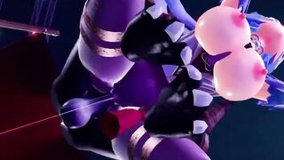 【MMD R-18 yo SEX DANCE】INTENSE SEX GODDESS DELICIOUS BOOTY SWEET INSANE SATISFACTION おいしいお尻 [MMD]