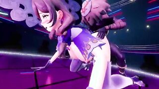 【MMD R-19 yo SEX DANCE】SWEET INSANE SATISFACTION YUMMY ASS DELICIOUS BOOTY ホットお尻 [MMD]