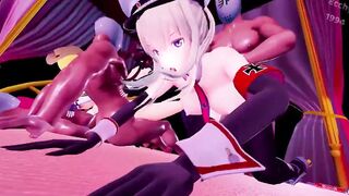 【MMD R-teen SEX DANCE】HOT LOVELY BUTT SWEET SATISFACTION INSANE DELICIOUS ASS YUMMY BOOTY ハードセックス [MMD]