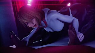 Blacked: DOA misaki x tamaki spider gwen cosplay pounded by long monster cock❕ 
