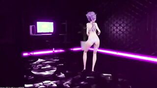 【MMD R-teenagers SEX DANCE】INTENSE SEX BOMBSHELL YUMMY BUTT SWEET LOVELY SATISFACTION おいしいお尻 [MMD]
