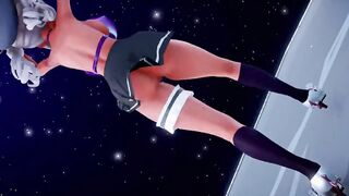 【MMD R-teenagers SEX DANCE】HOT YUMMY BUTT SWEET INSANE SATISFACTION YUMMY ASS 熱いお尻 [MMD]