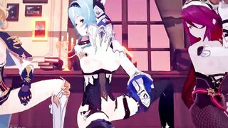 【MMD R-barely legal SEX DANCE】TASTY BABE BOOTY EXTREME SATISFACTION DELICIOUS SWEET TEMPTATION ホットお尻 [MMD]