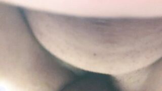 Bareback double penetration fiance with gape