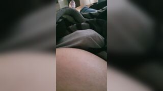 Step sister hand slip under step brother panties making him cum on her hands