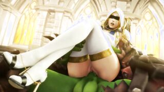 Warcraft priest Luna huge butt banged! - (noname55)