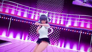 【MMD R-19 year old SEX DANCE】HOT CUNT WITH MOUTH SHOWS HER SEX DESIRE 強烈な女の子[MMD R-18]