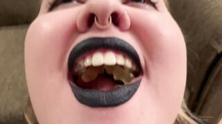 ALICE EATS: HUGE BELLY GOTHIC WOMEN VORES ENTIRE CHEERLEADING SQUAD