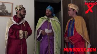The wise guys are going to visit that cunt with mouth who
