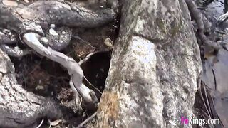 beauty nudist fun with Noa! She finds and fucks any