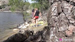 beauty nudist fun with Noa! She finds and fucks any