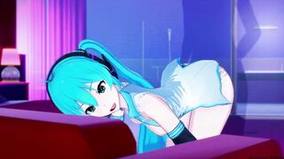 Hatsune Miku: Takes a Lucky Guest BackStage