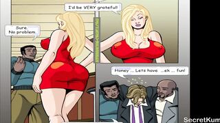 Wives Wana Have Fun Too - MMF Interracial bbc Three-Way || Cheating Fiance
