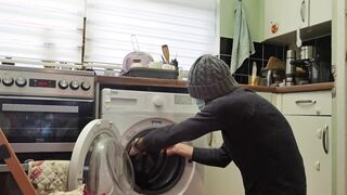 Desperate Housewife Called the Plumber to '' Fix '' Her Washing Machine
