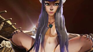 Deer-sluts Freyja into the Viking Village [4K 60FPS, 3D Animated Game, Uncensored, Ultra Settings]