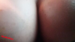 Risky Titfuck into the city Creamy Cum On Biggest Hooters