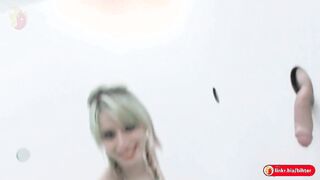 Latin girls taking cum in their mouths in the glory hole - Compilation