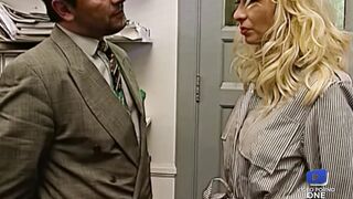 Léa Martini, crazy hot big boobed blonde, submissive and booty fuck into