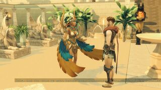 Sims four. Tomb Raider Parody. Part three - Antony and