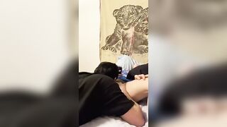 Eating my wifes gorgeous vagina