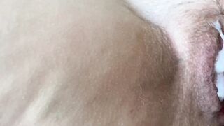 Pissing Into Her Vagina and She Pee too After Fucking and Jerking