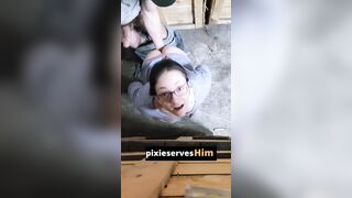 Are You Going to Cum on me or inside me? Risky Quickie at Work