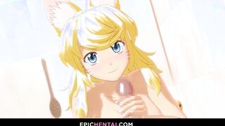 Blonde wolf cunt with mouth is by your side all day