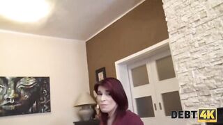 DEBT4k. Pregnant lady has sex to get money for things