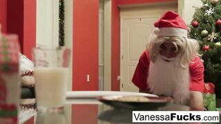 Vanessa Cage letting Santa banged! her tight wet vagina