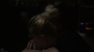 Gf suck’s friends dick before roommate wakes up