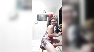 brazillian couple showing ex-ex-wife in the shower