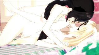 Tales of Berseria Animated - Velvet Fucks Magilou with a Lesbian Fake-Dick