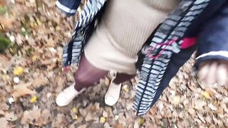 Young Smoking cougar Paid to Suck Amateur Huge Ebony Cock into Outside