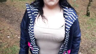 Young Smoking cougar Paid to Suck Amateur Huge Ebony Cock into Outside