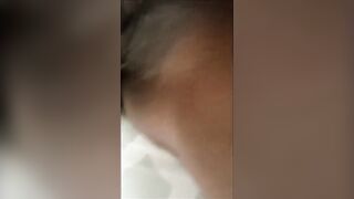 Ebon hoe loves being watched while masturbating