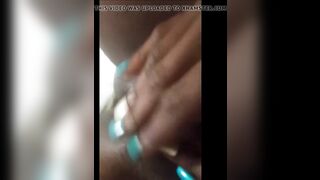 Ebon hoe loves being watched while masturbating