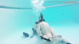 Jason bangs Monica inside the swimming pool