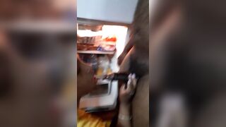 Dick for Dinner with Hershey Syrup on Top with Cum
