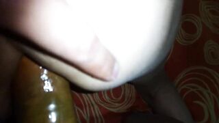 a flaquita se la meto por el ano