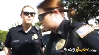 milf interrogation with huge ebony penis suspect ended up into hardcore