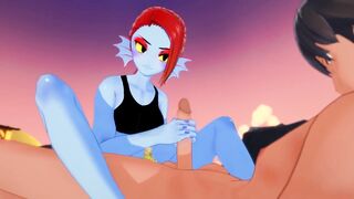 Undertale - Sex with Undyne - Hentai