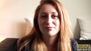 Wild UK Bombshell Swallows Cum After Fucking