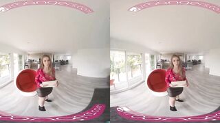 VRBangers -Long Titties Slut Lena Paul Riding a Big Penis Till She