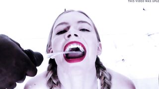 bbc ANAL GAPED PISS DRINKING BIMBO