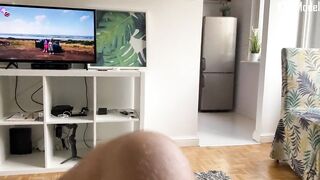 Fucking my ex-wifey on the table and cumming in. KleoModel